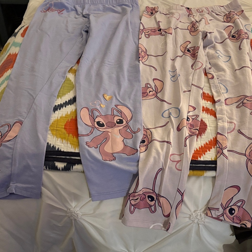 Kids Leggings 3pk  with Angel Character from Disney Stitch